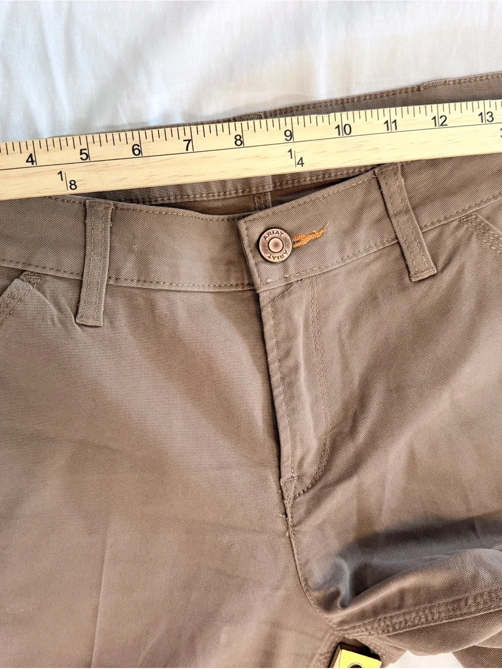 Ariat Rebar Men's Perfect Rise Brown Shorts